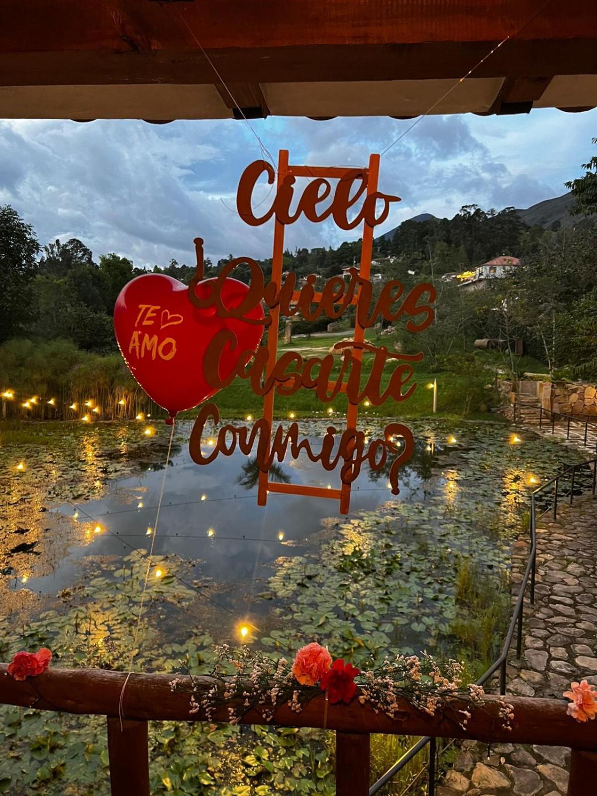 Hotel Casa Cantabria Campestre Villa de Leyva Eksteriør bilde