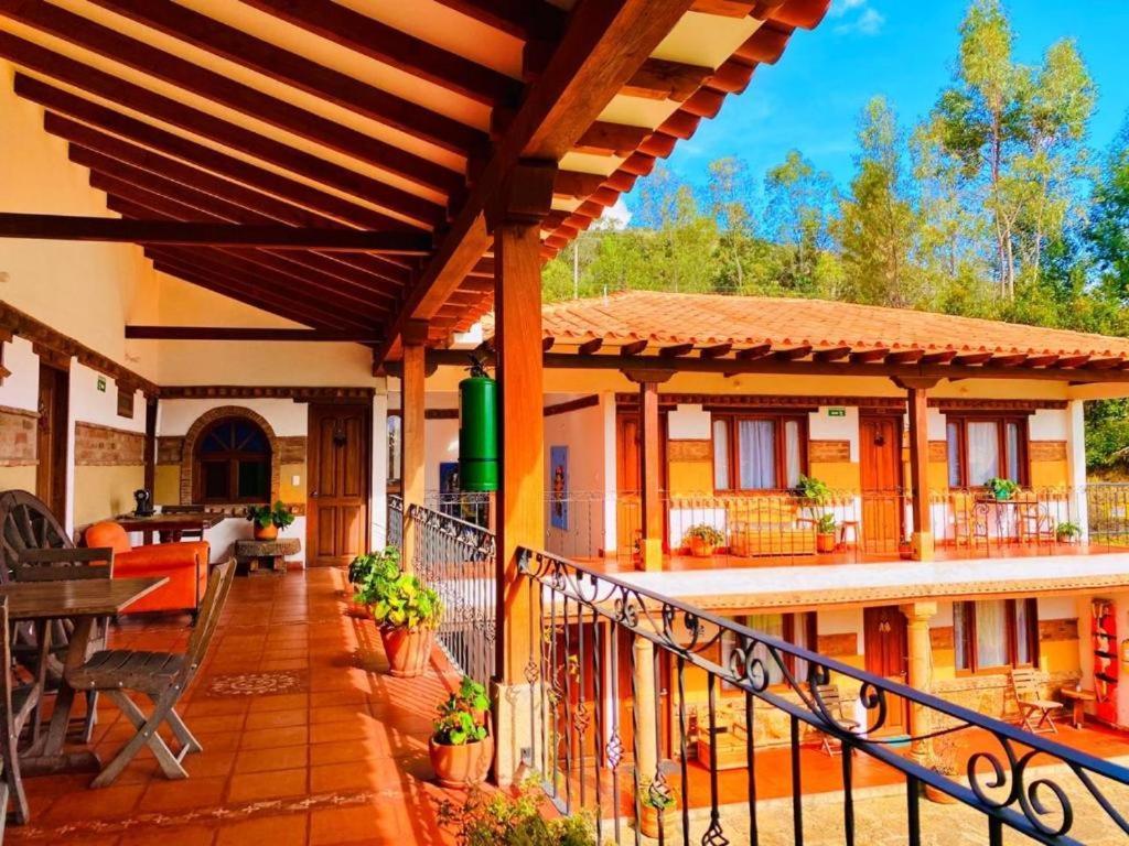 Hotel Casa Cantabria Campestre Villa de Leyva Eksteriør bilde