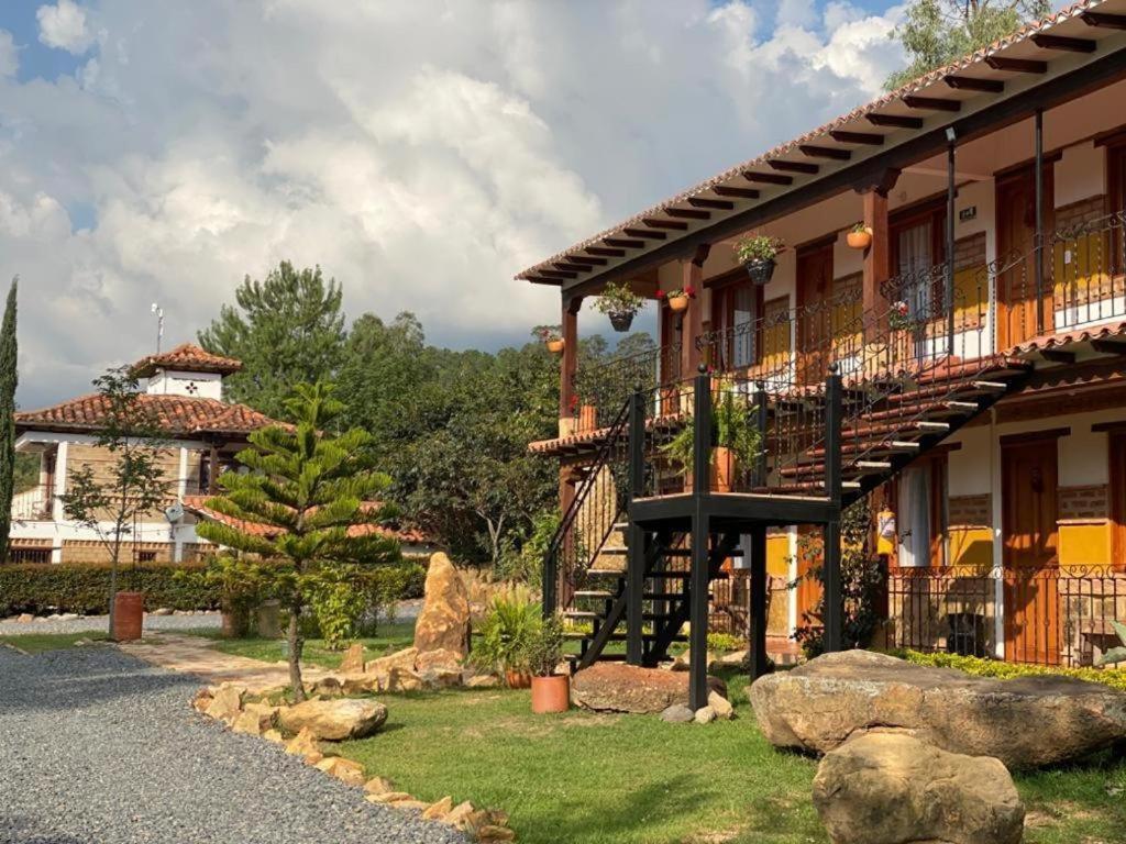 Hotel Casa Cantabria Campestre Villa de Leyva Eksteriør bilde