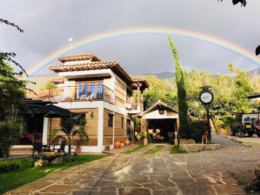 Hotel Casa Cantabria Campestre Villa de Leyva Eksteriør bilde
